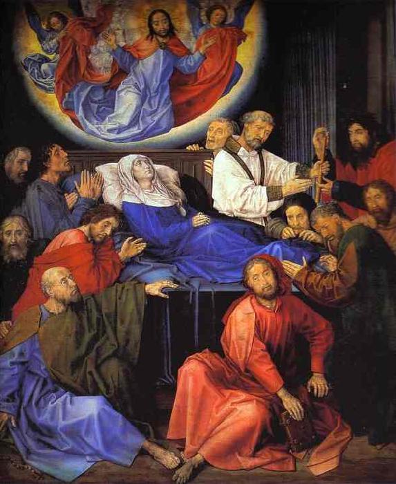 Hugo van der Goes Death of the Virgin. France oil painting art